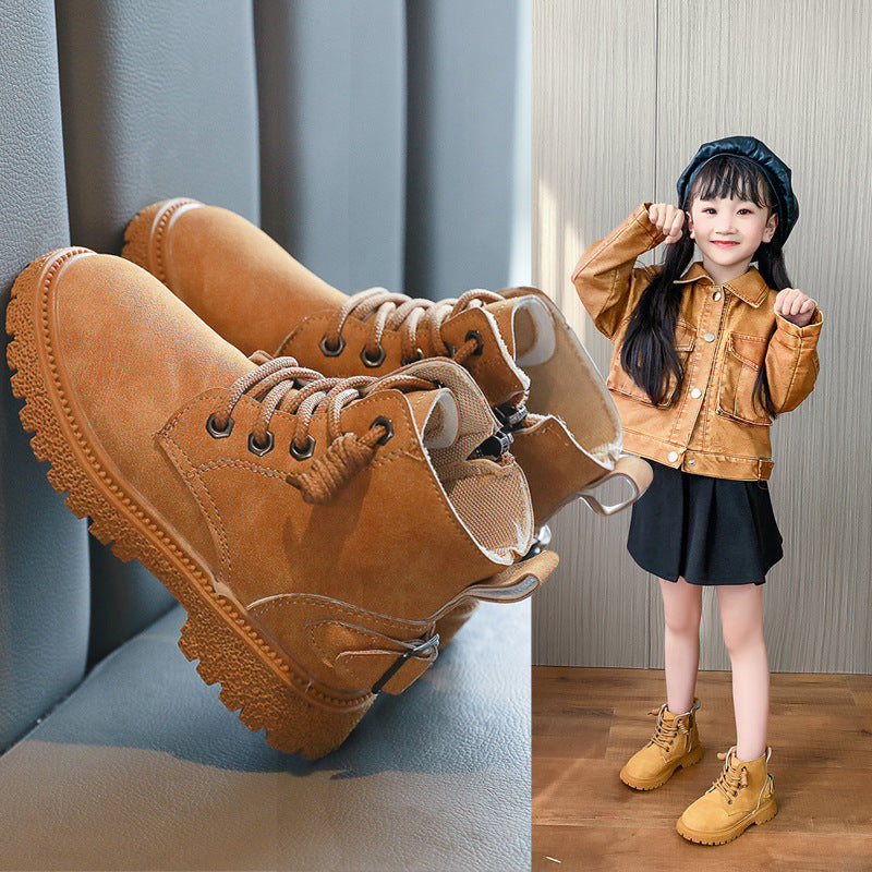 Unisex Kinder Worker-Boots – Bild 3 | LuxeStyle