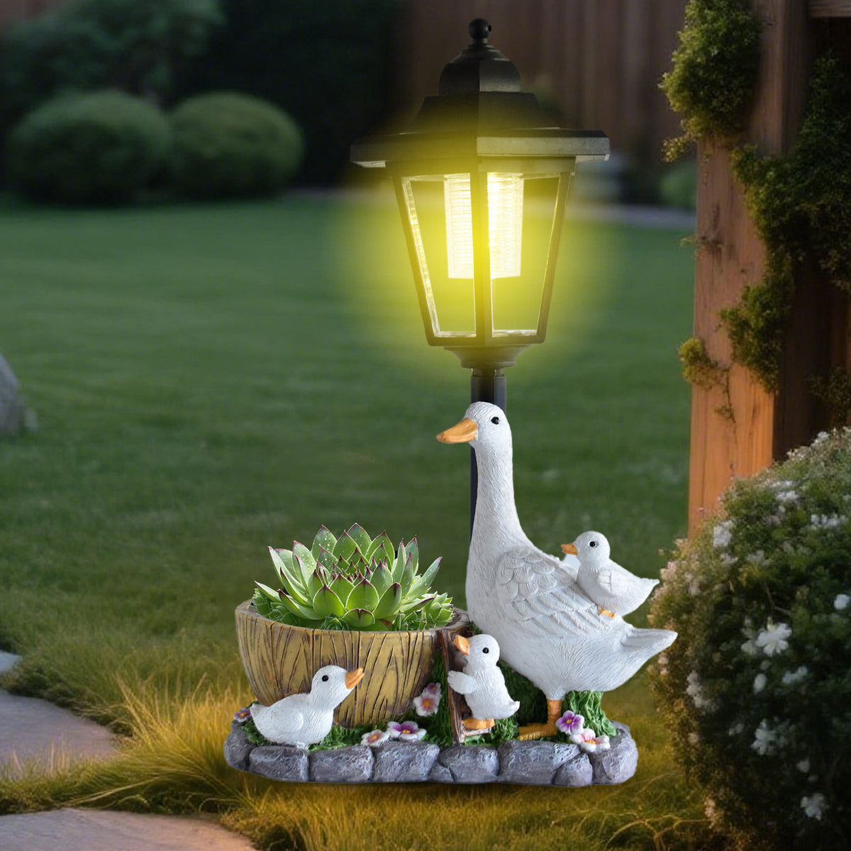 Solar-Gartenlampe Ente – Bild 10 | LuxeStyle