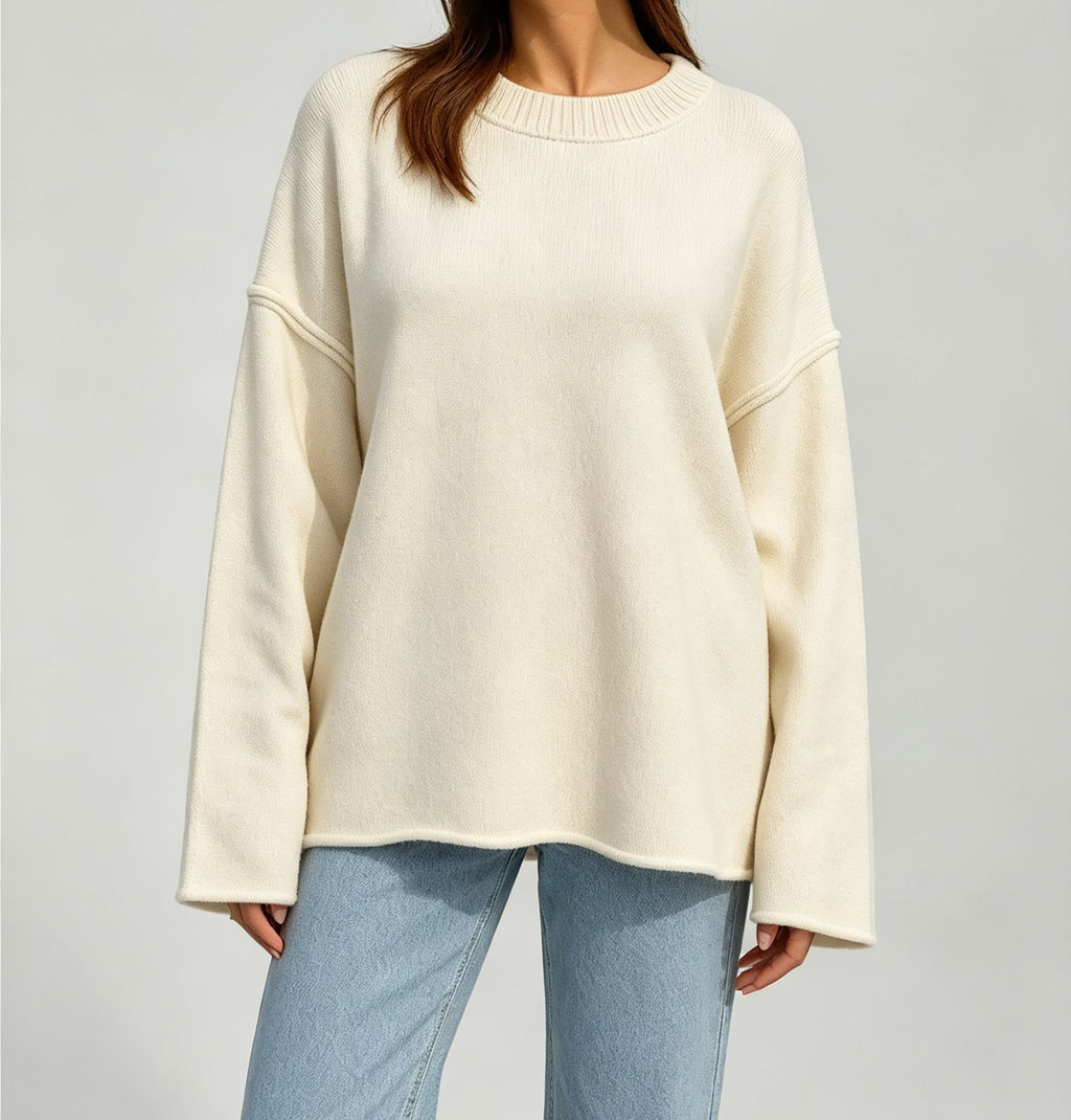 Oversized Strickpullover für Damen