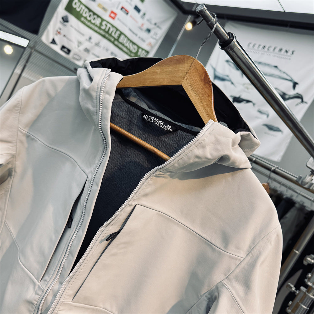 Herren Outdoor Jacke Winddicht Wasserfest | LuxeStyle