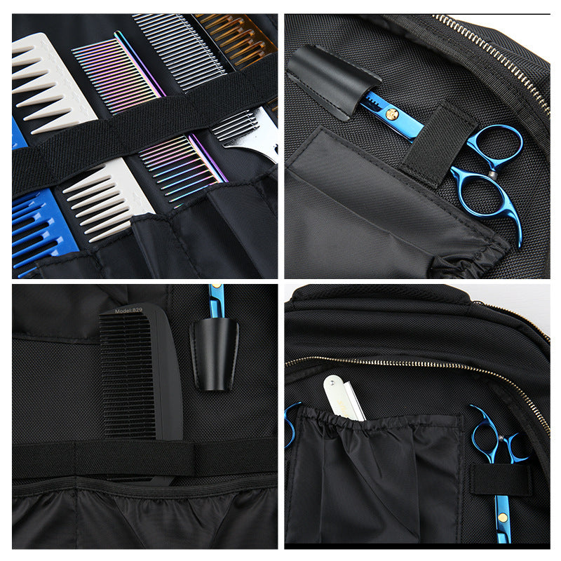 Schwarzer Haarwerkzeug-Rucksack – Bild 2 | LuxeStyle