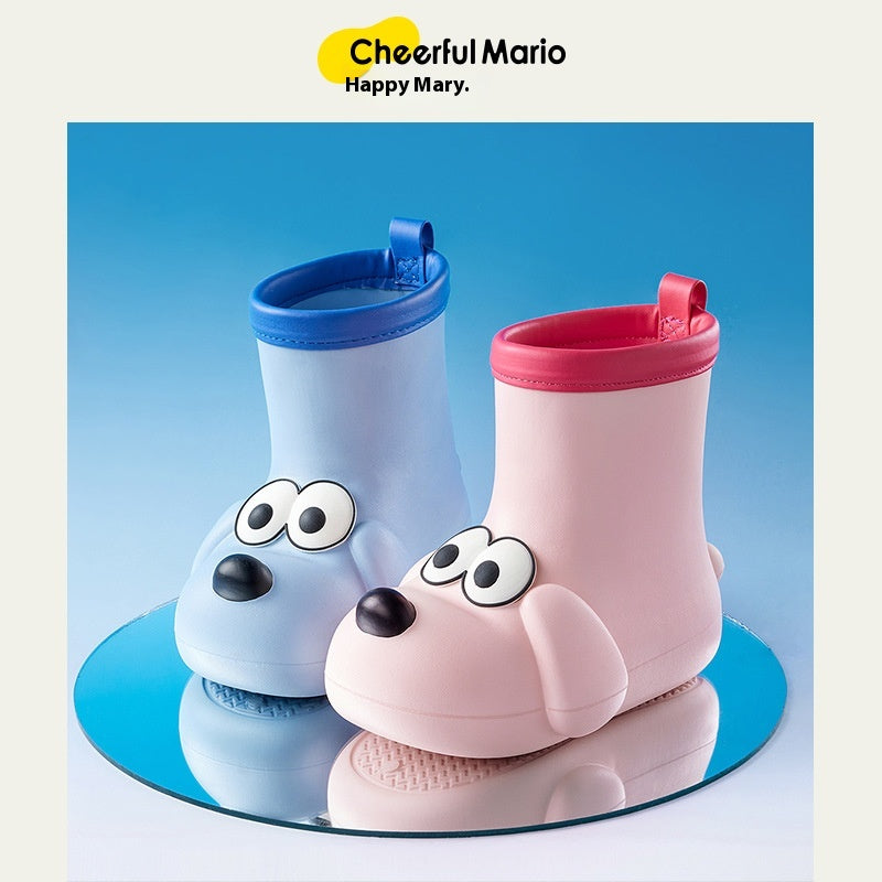 Fröhliche Kinder-Regenstiefel