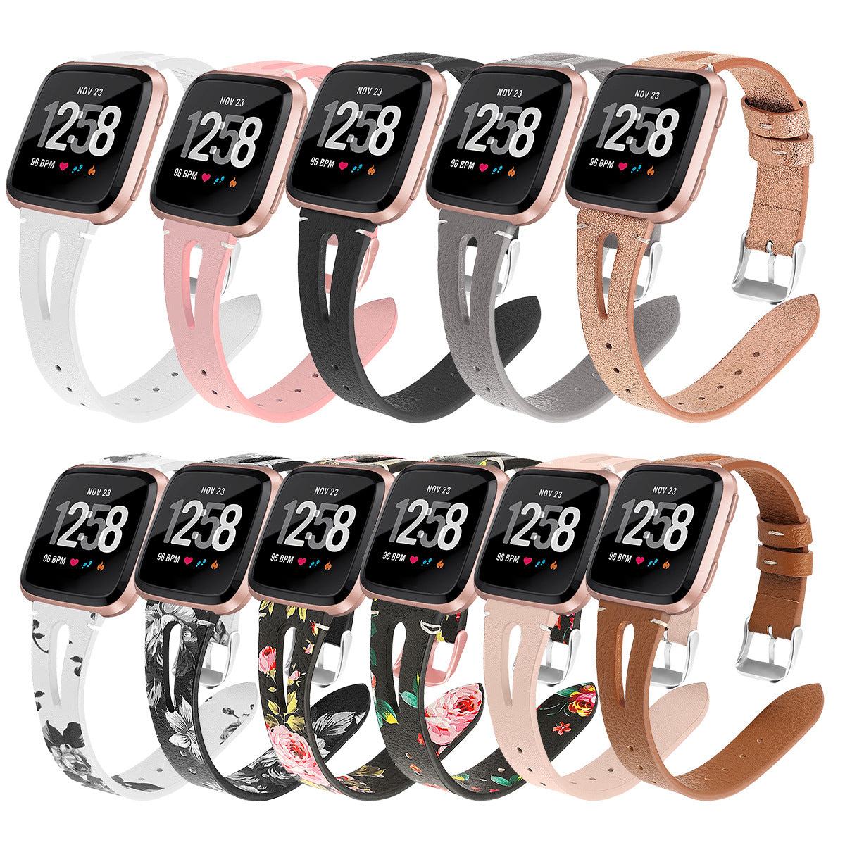 Lederarmband mit Lochmuster