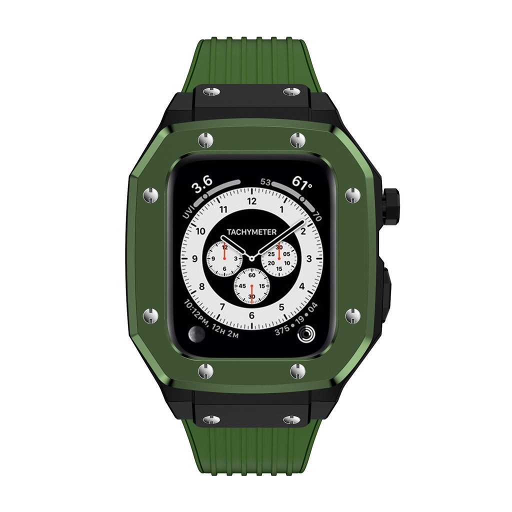 Smartwatch mit Edelstahlgehäuse und Silikonarmband – Bild 8 | LuxeStyle