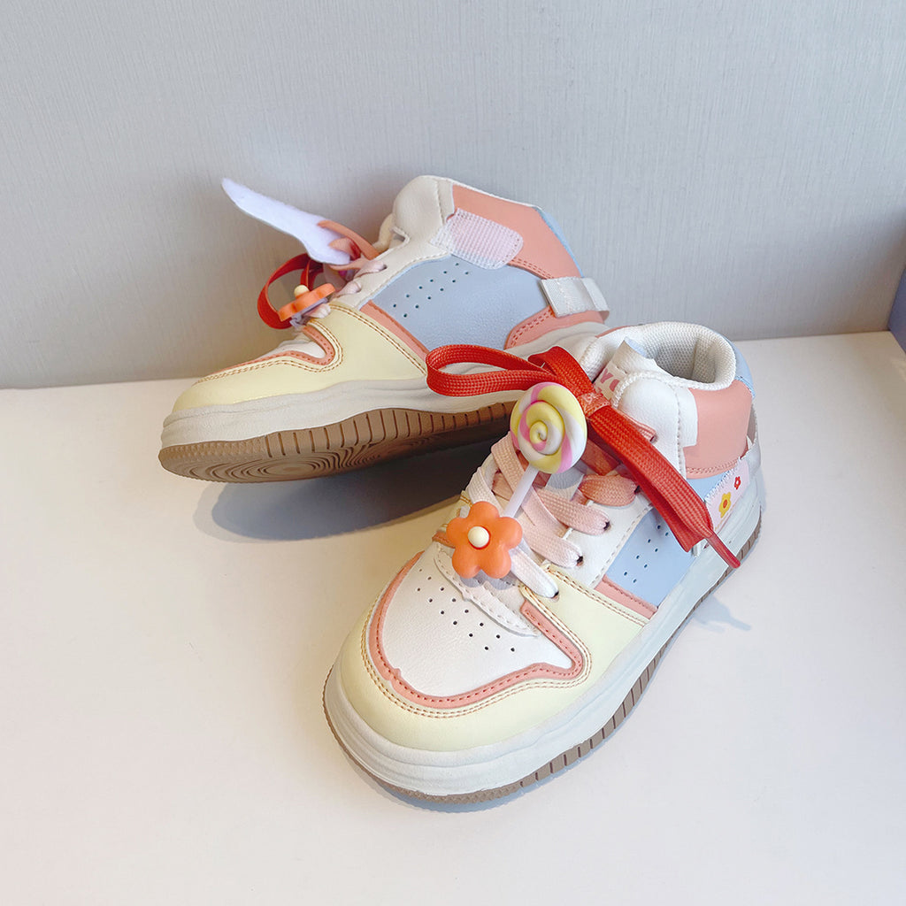 Kinder-Freizeit-Rutschschuhe in Farbverlauf