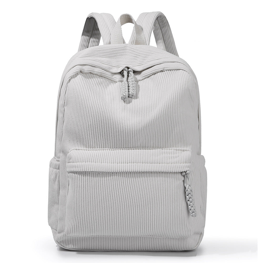 Vielseitiger Cord Rucksack für Alltag & Reise