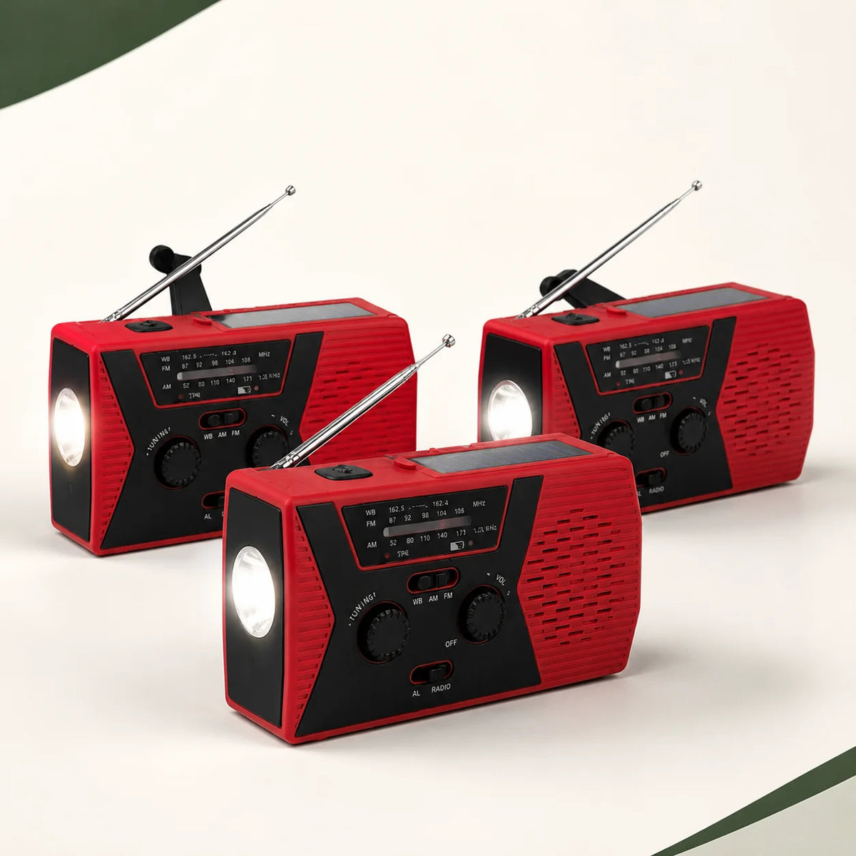 5-in-1 tragbares Solar-Notfallradio – Bild 9 | LuxeStyle
