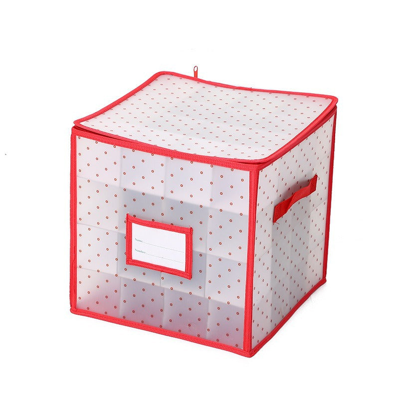 Weihnachtsornamenten-Aufbewahrungsbox mit Schalen | LuxeStyle