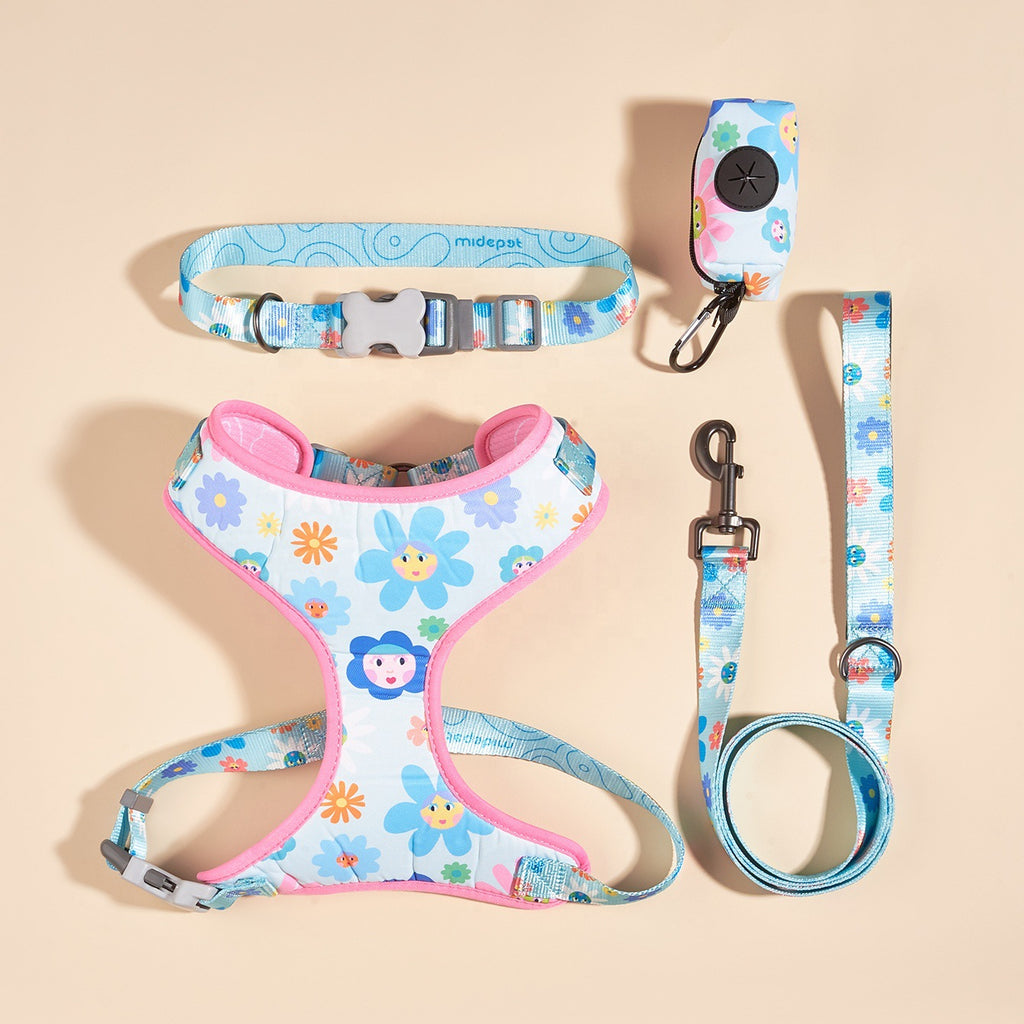 Hundeleine mit Halsband und Brustgeschirr – Bild 4 | LuxeStyle