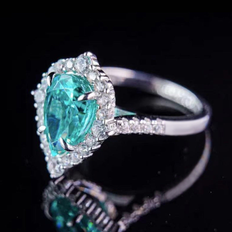 Damenring mit Zirkon-Einlage | LuxeStyle