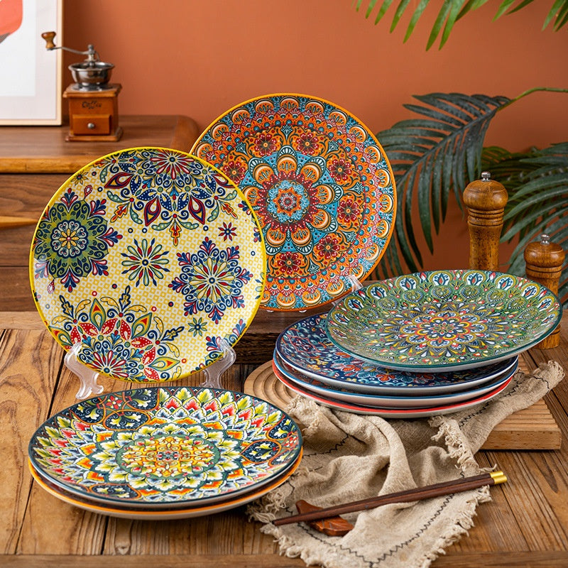 Keramik-Servierplatte «New Bohemian» – Bild 10 | LuxeStyle