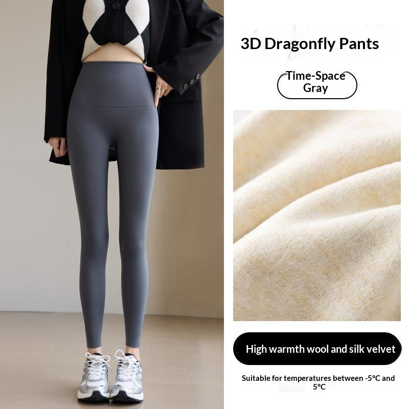 Damen Leggings mit Tier-Print für Frühling & Herbst