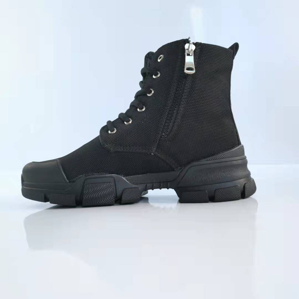 Herren-Stiefel mit Schnürung und dicker Sohle – Bild 16 | LuxeStyle