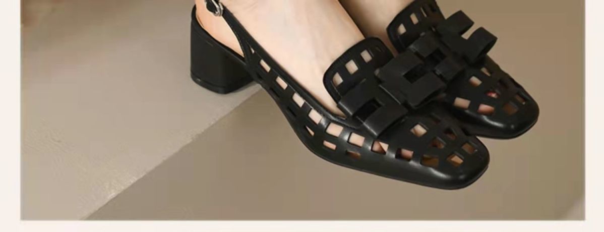Sandalen mit Chunky-Absatz und Riemchenschnalle – Bild 7 | LuxeStyle