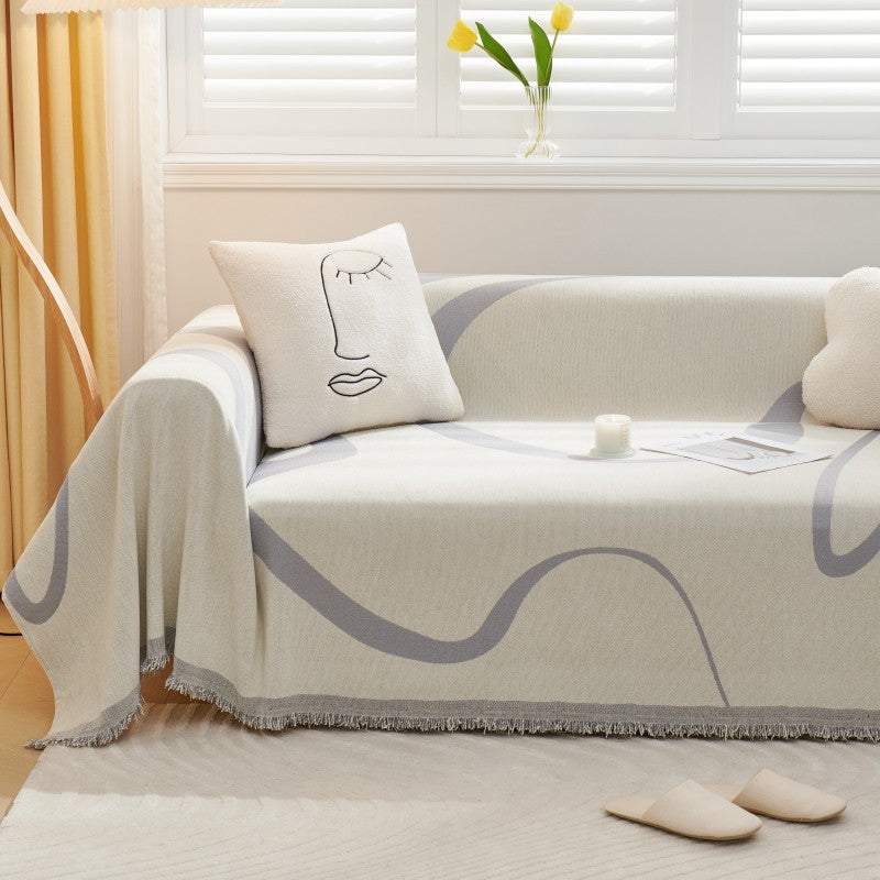 Chenille-Sofakapuze – Bild 9 | LuxeStyle
