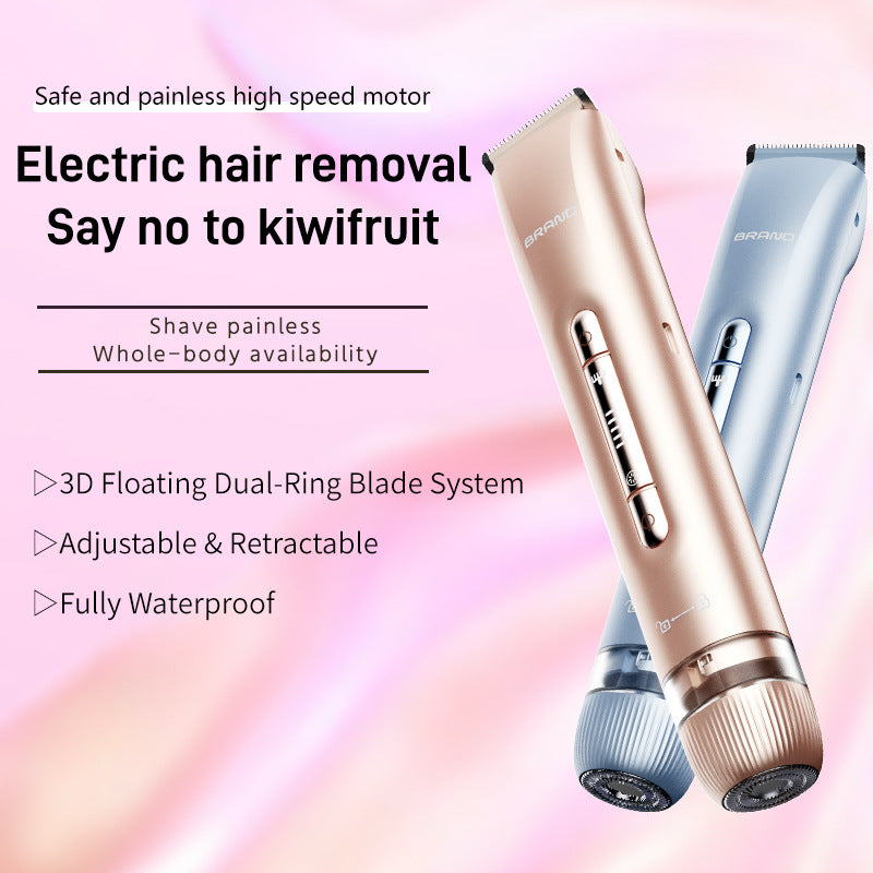 2-in-1-Haarepilator für den ganzen Körper