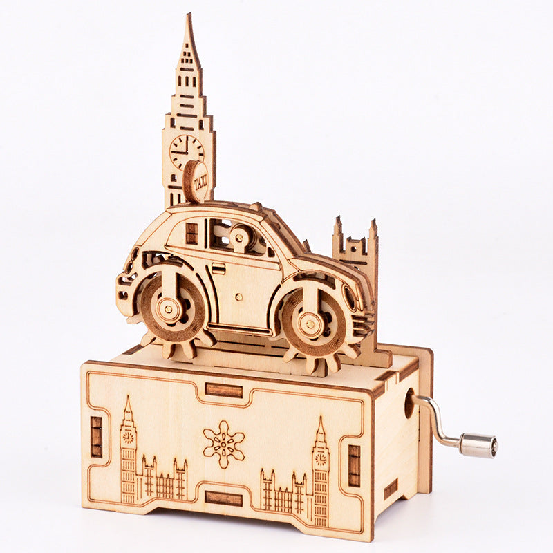 3D Holz-Puzzle mit Musikfunktion – Bild 3 | LuxeStyle