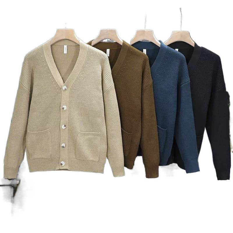 Casual Herren-Cardigan im Erwachsenenstil