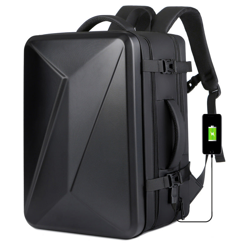 Business Rucksack – wasserdicht & erweiterbar – Bild 14 | LuxeStyle