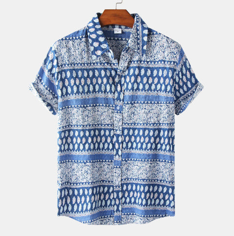 Herren Hawaii Hemd mit Blumenmuster – Bild 3 | LuxeStyle