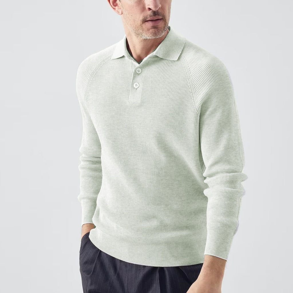 Einheitliches Langarm-Pullover für Herren