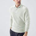 Einheitliches Langarm-Pullover für Herren