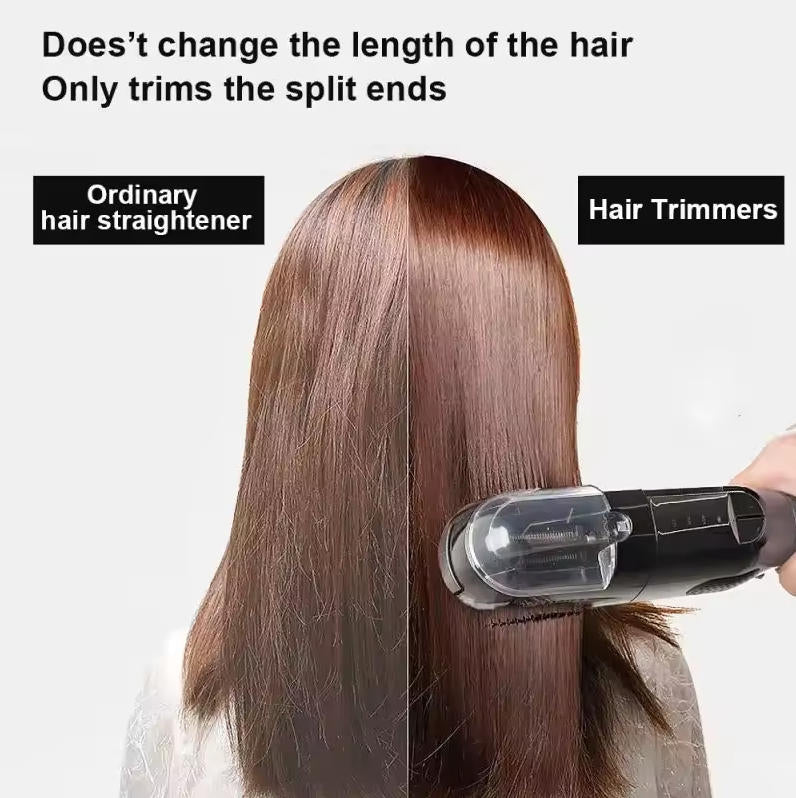Kabelloser Spliss-Trimmer für langes Haar