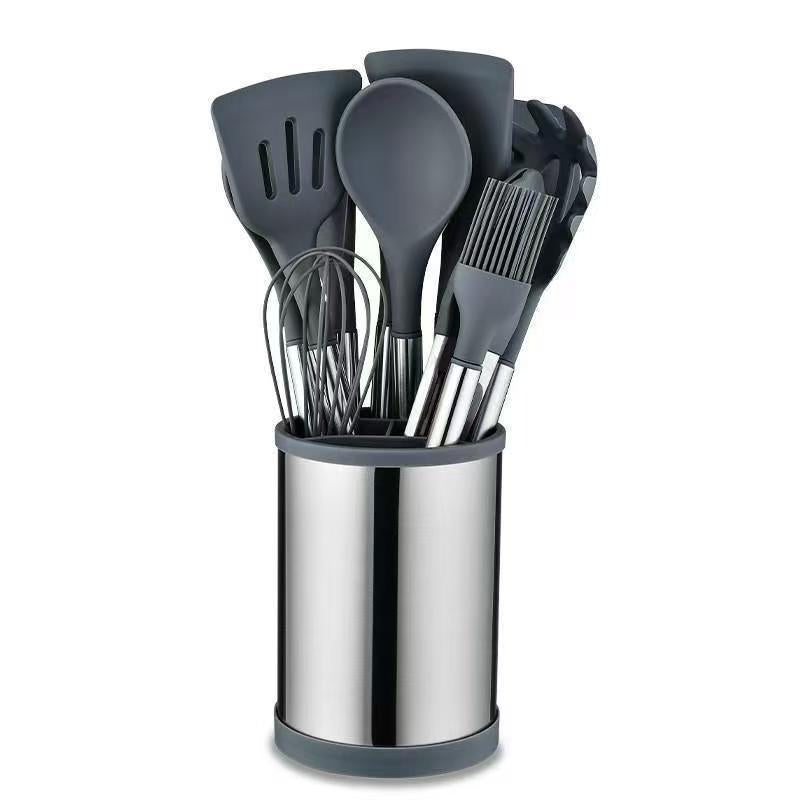 12-teiliges Küchenhelfer-Set mit drehbarem Ständer – Bild 6 | LuxeStyle