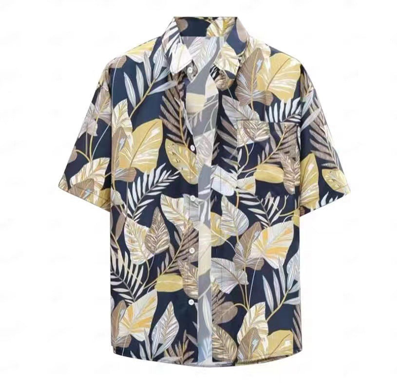 Hawaiihemd für Herren mit 3D-Print – Bild 18 | LuxeStyle