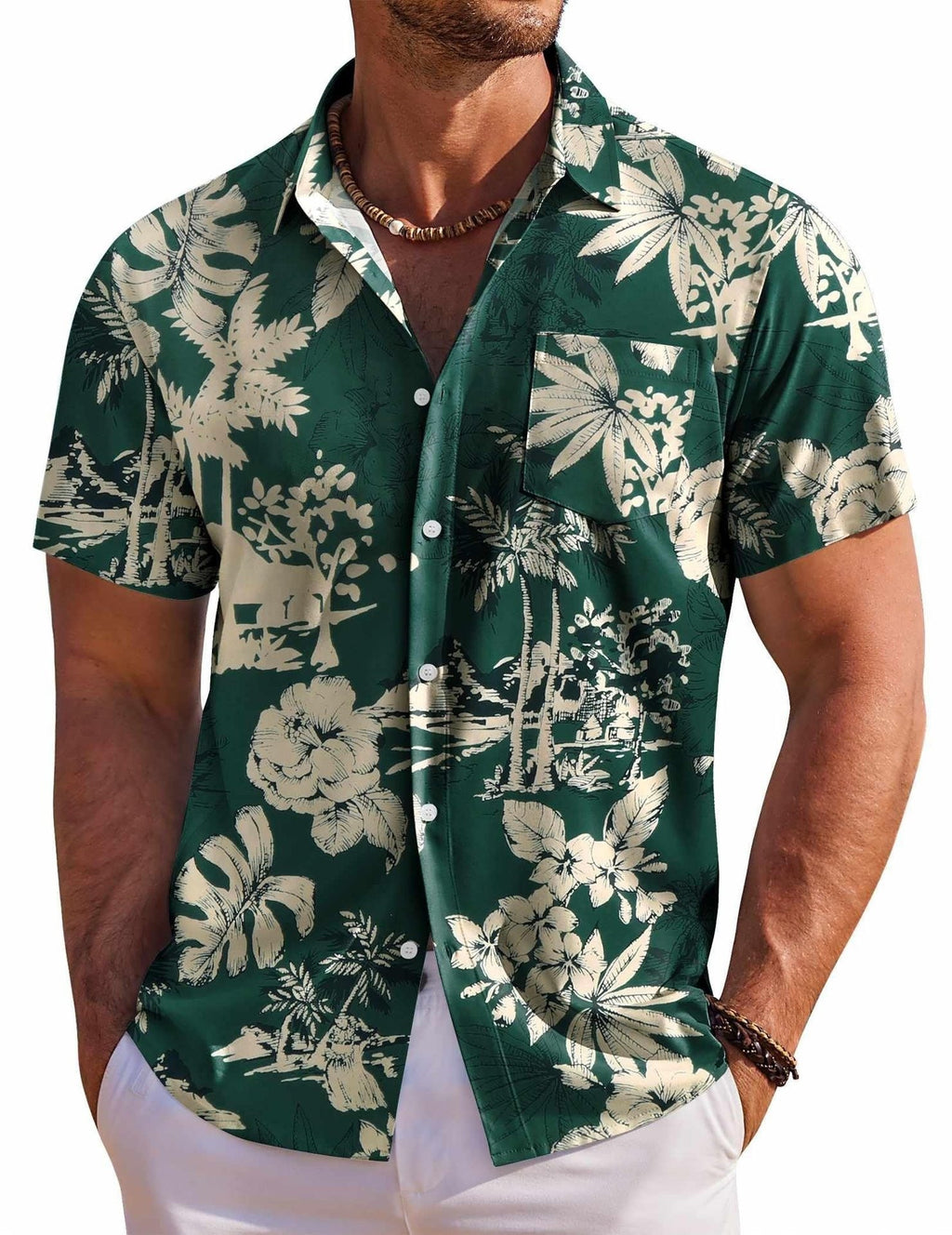Herren Hemd im lässigen Beach-Look