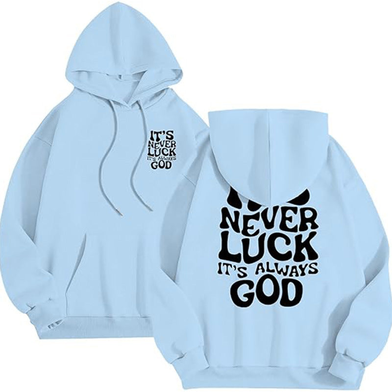 Bedruckter Hoodie für Herren