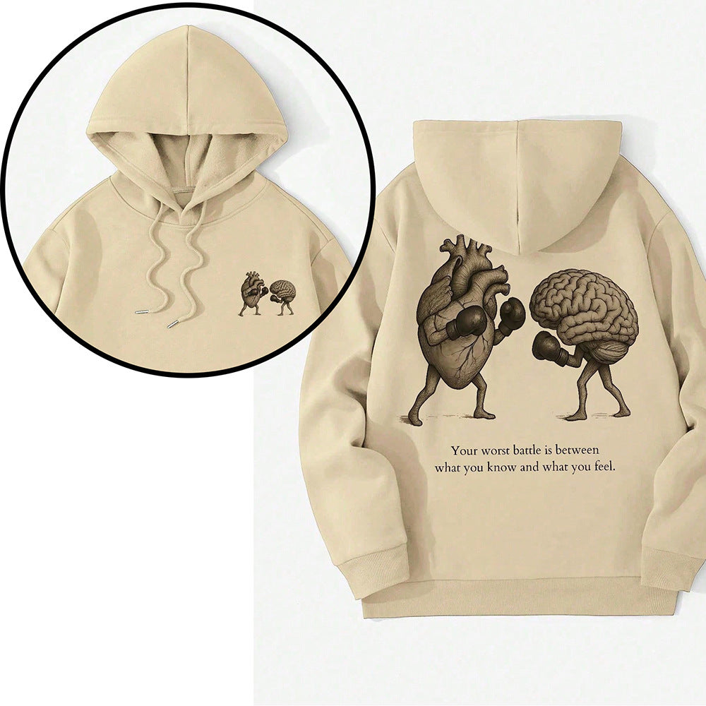 Herren Kapuzenpullover mit Print