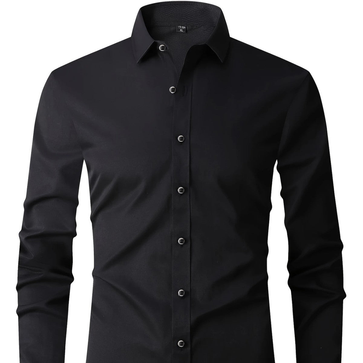 Herren-Langarm-Shirt Business-Casual Mehrfarbig