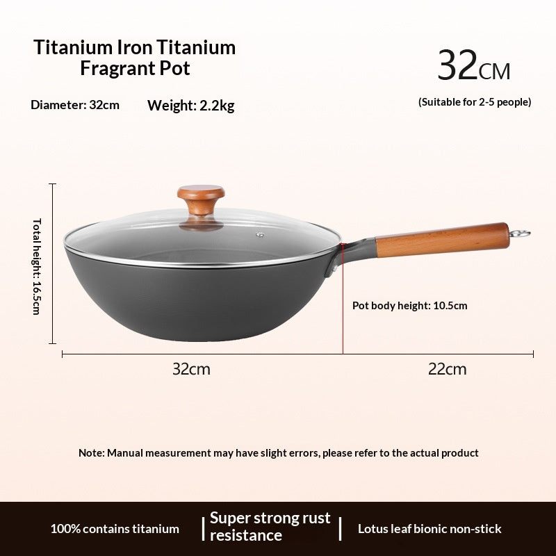 Titan-Guss Pfanne