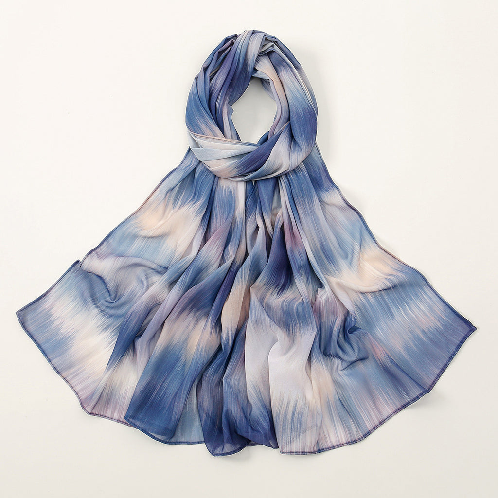 Bunter Chiffonschal – 180×70 cm – Bild 13 | LuxeStyle