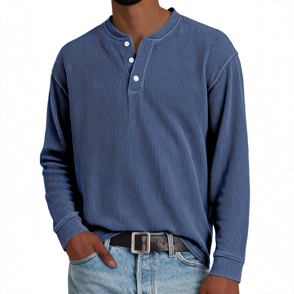 Langarm-Pullover aus Baumwolle – Bild 7 | LuxeStyle