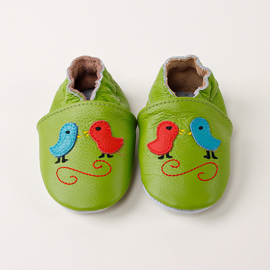 Lauflernschuhe aus Leder für Babys – Bild 4 | LuxeStyle