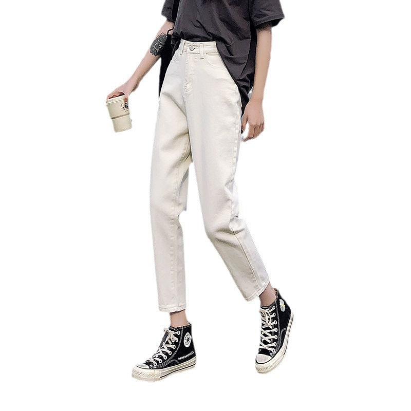 Slim-Fit Harem Jeans für Damen