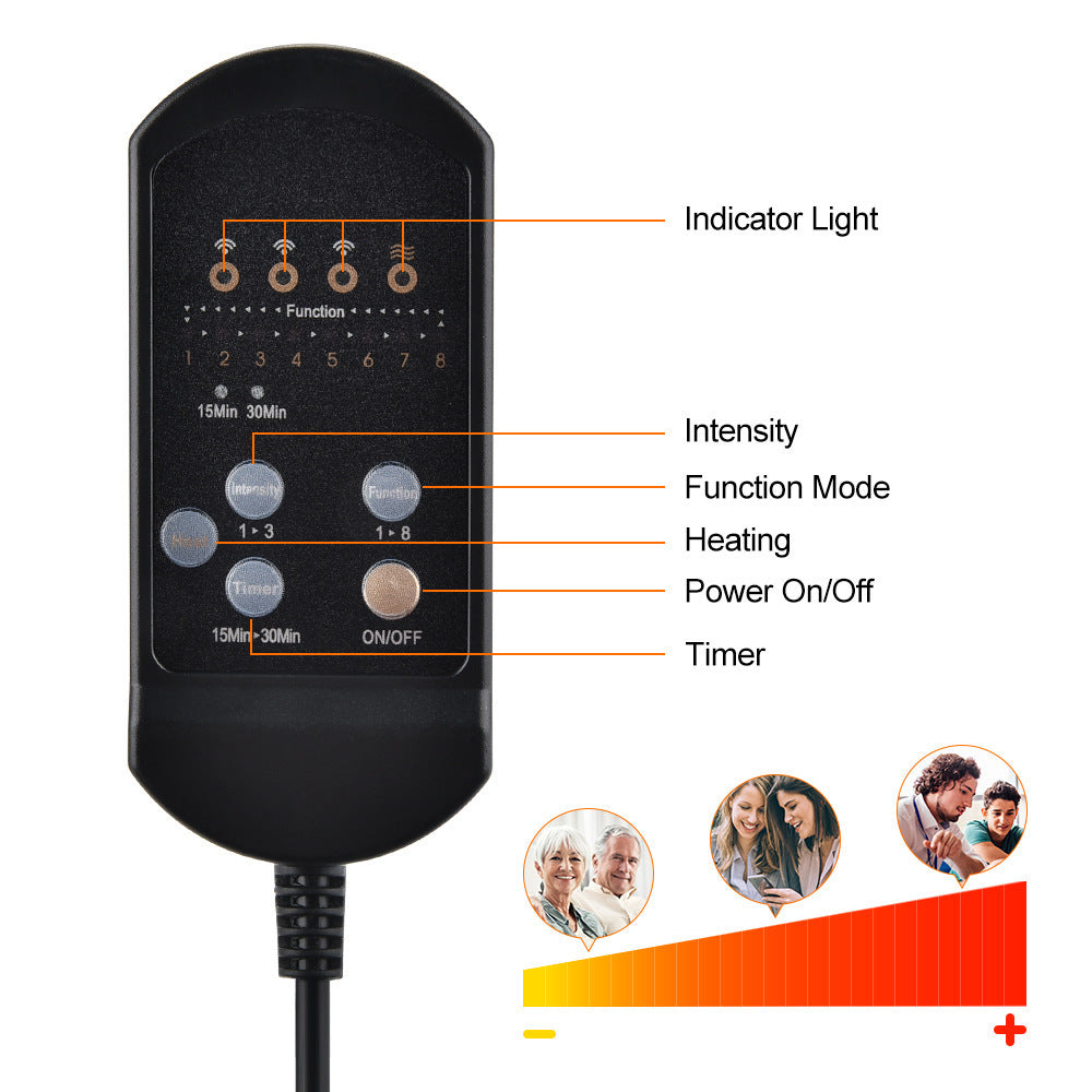 Nackenmassagegerät mit Bluetooth – Bild 2 | LuxeStyle