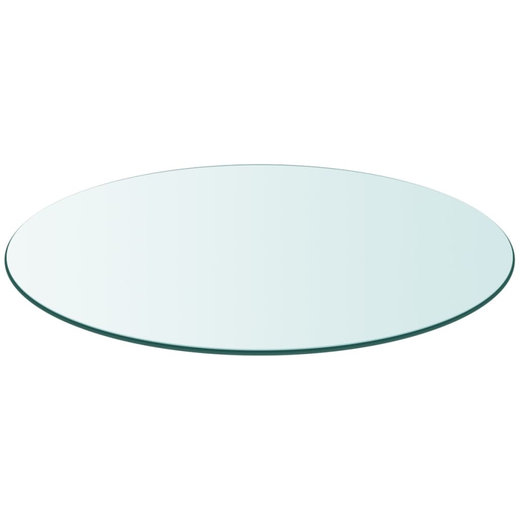 Runde Tischplatte aus gehärtetem Glas, 300 mm