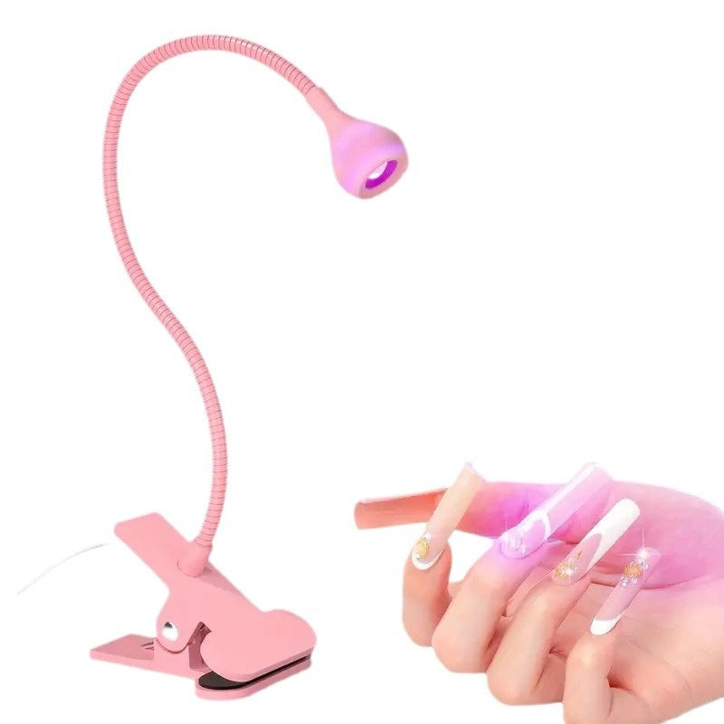 USB-Nagellampe mit Schwanenhals und Clip – Ansicht 5