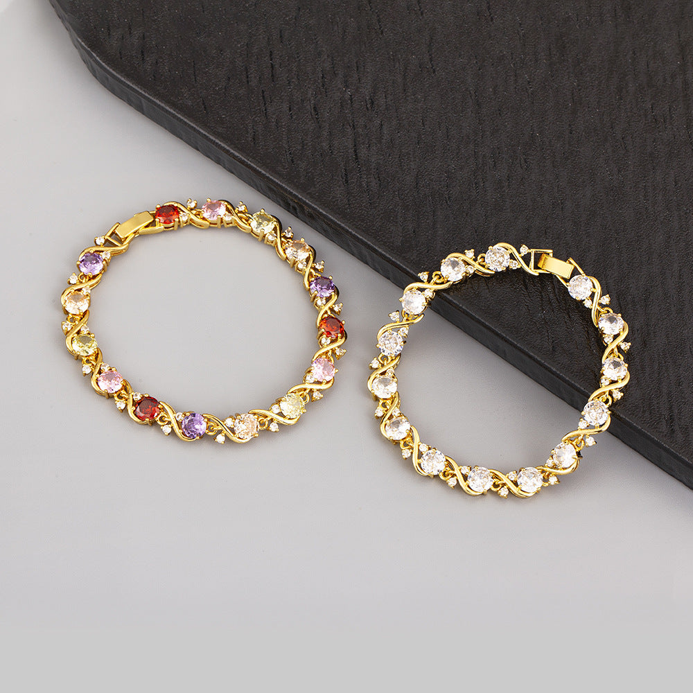 Regenbogen-Perlen-Armband – Bild 4 | LuxeStyle
