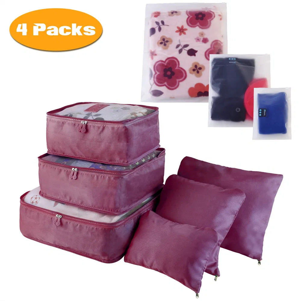 9-teiliges Set Reise-Organizer