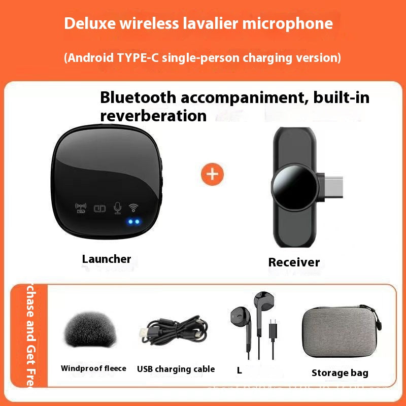 Kabelloses Bluetooth Mikrofon mit Halleffekt