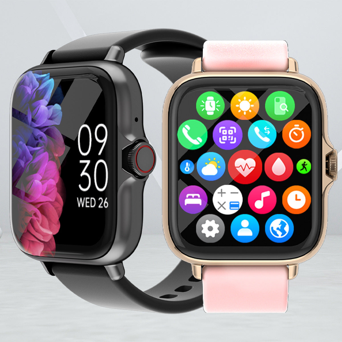Smart Watch mit Herzfrequenz- & Blutdruckmessung