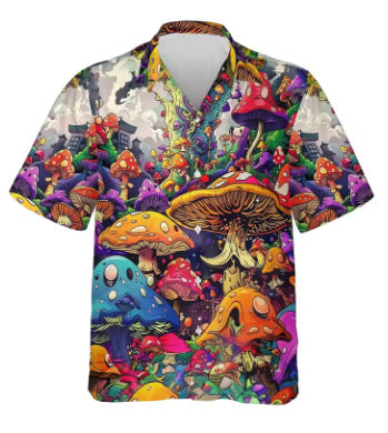 Herren-Shirt mit abstraktem Muster – Bild 5 | LuxeStyle