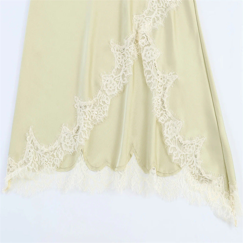 Elegantes Sommerkleid mit Spitze