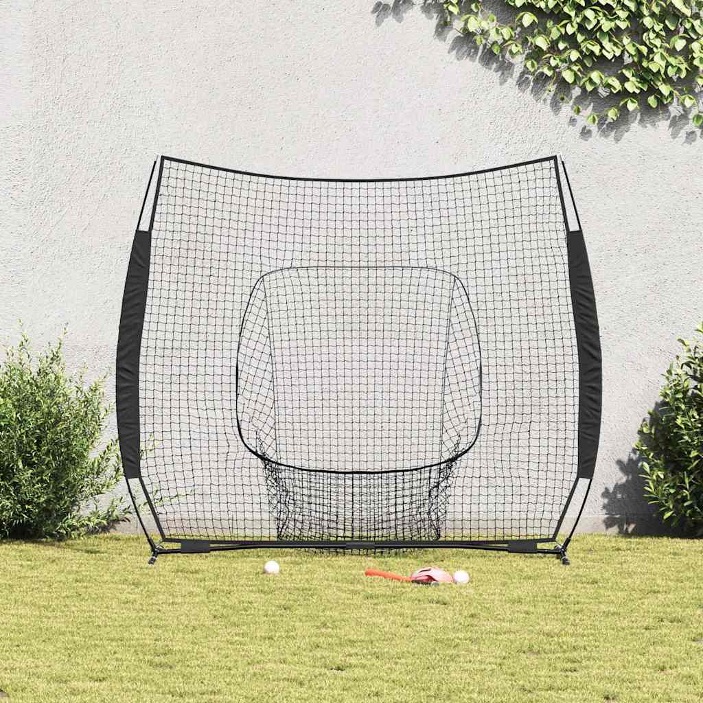 Baseball- & Softball-Trainingsnetz, Schwarz