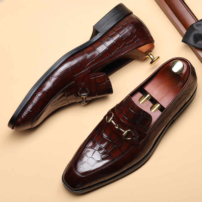 Business-Schuhe mit Metall-Detail
