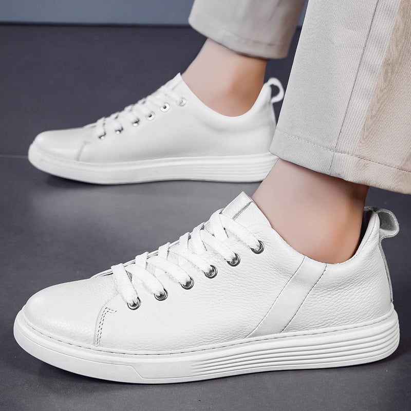 Retro-Sneaker aus Rindsleder